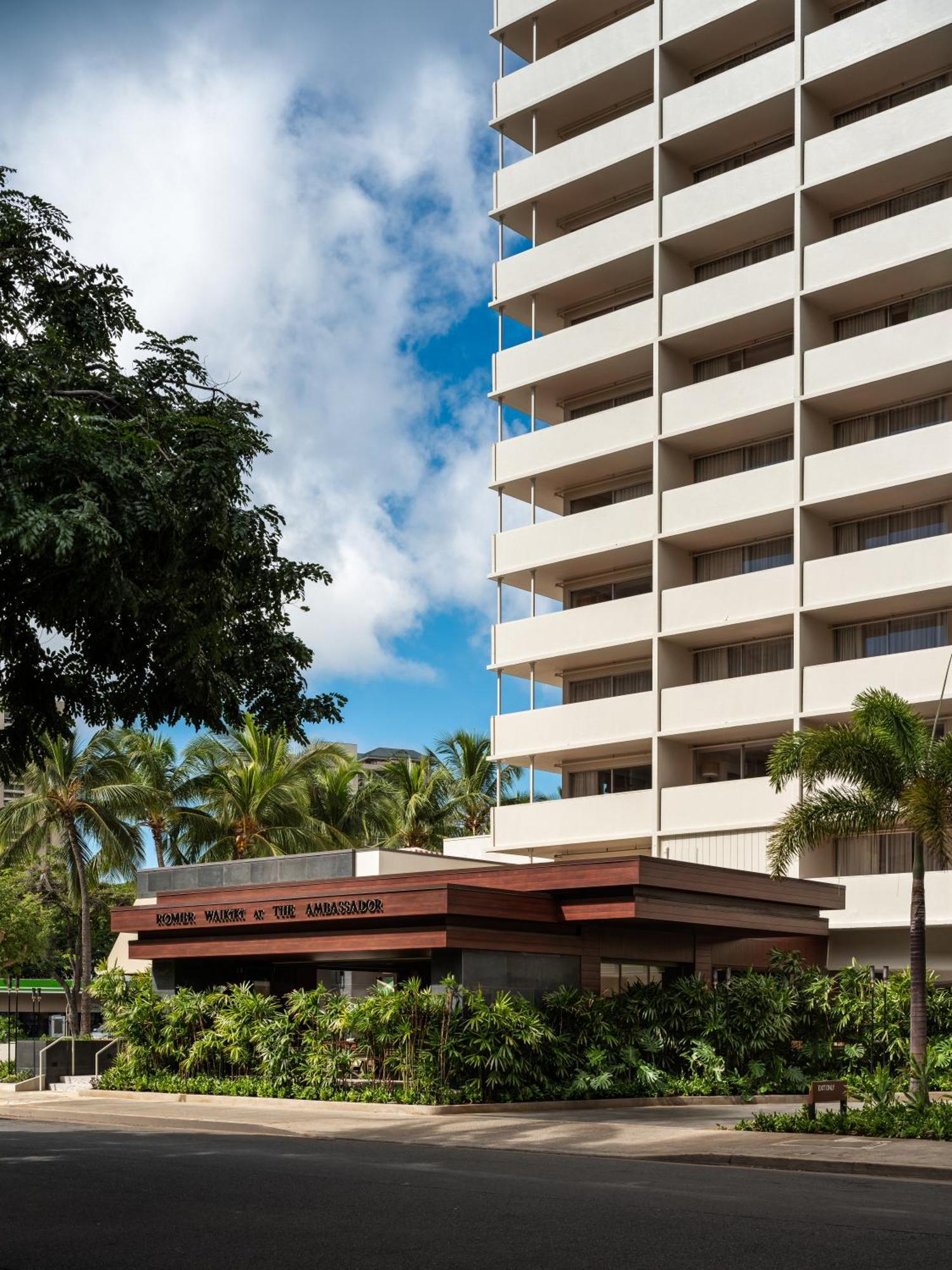 Romer Waikiki At The Ambassador Honolulu Exteriér fotografie